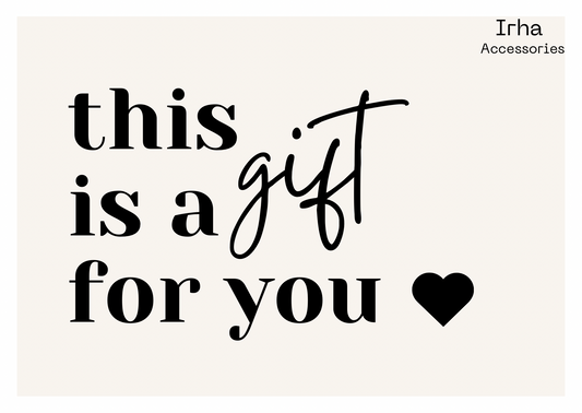 Irha UK Jewellery Gift Card