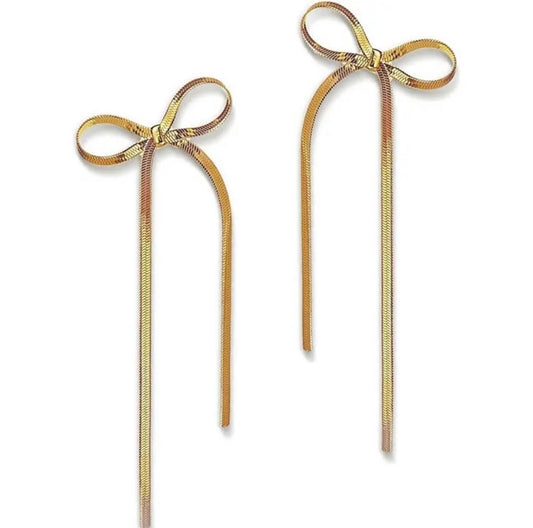 Nova Bow Earrings