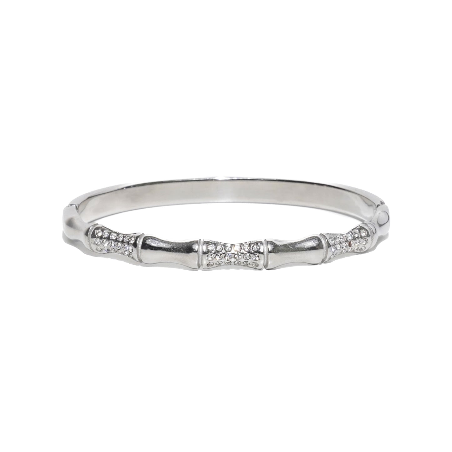 Bamboo Diamond Bangle