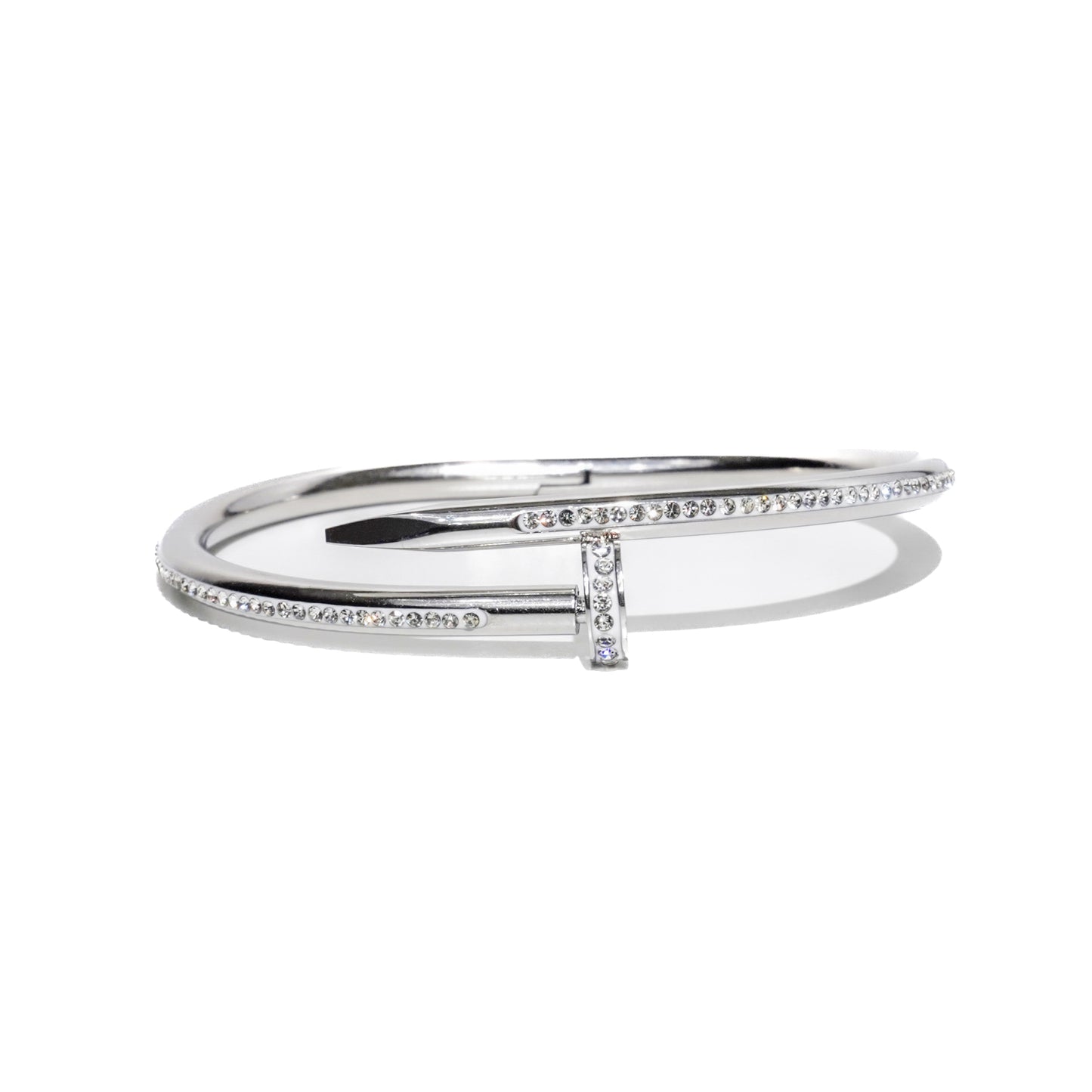 Cora Nail Bangle Full Diamond