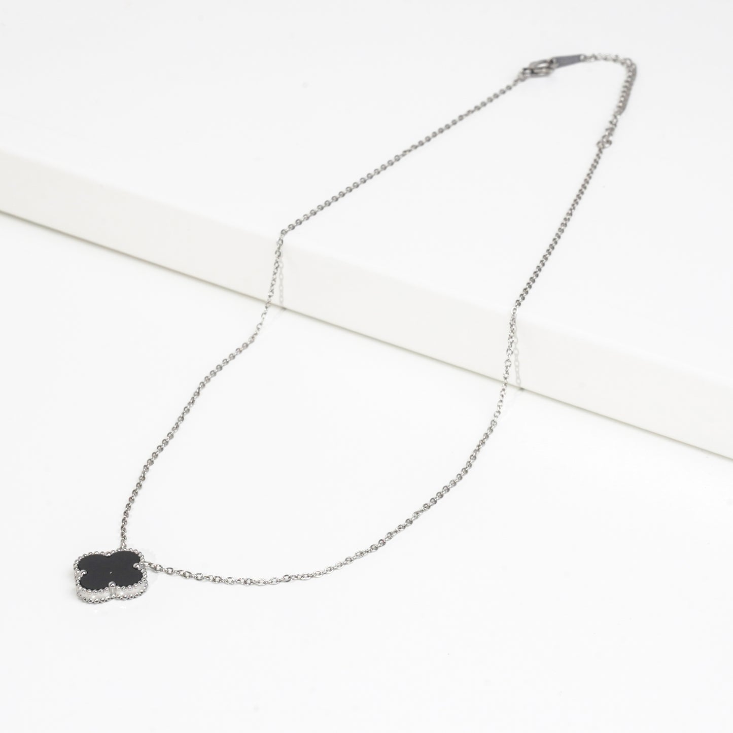 Hope Four Clover Necklace (Silver)