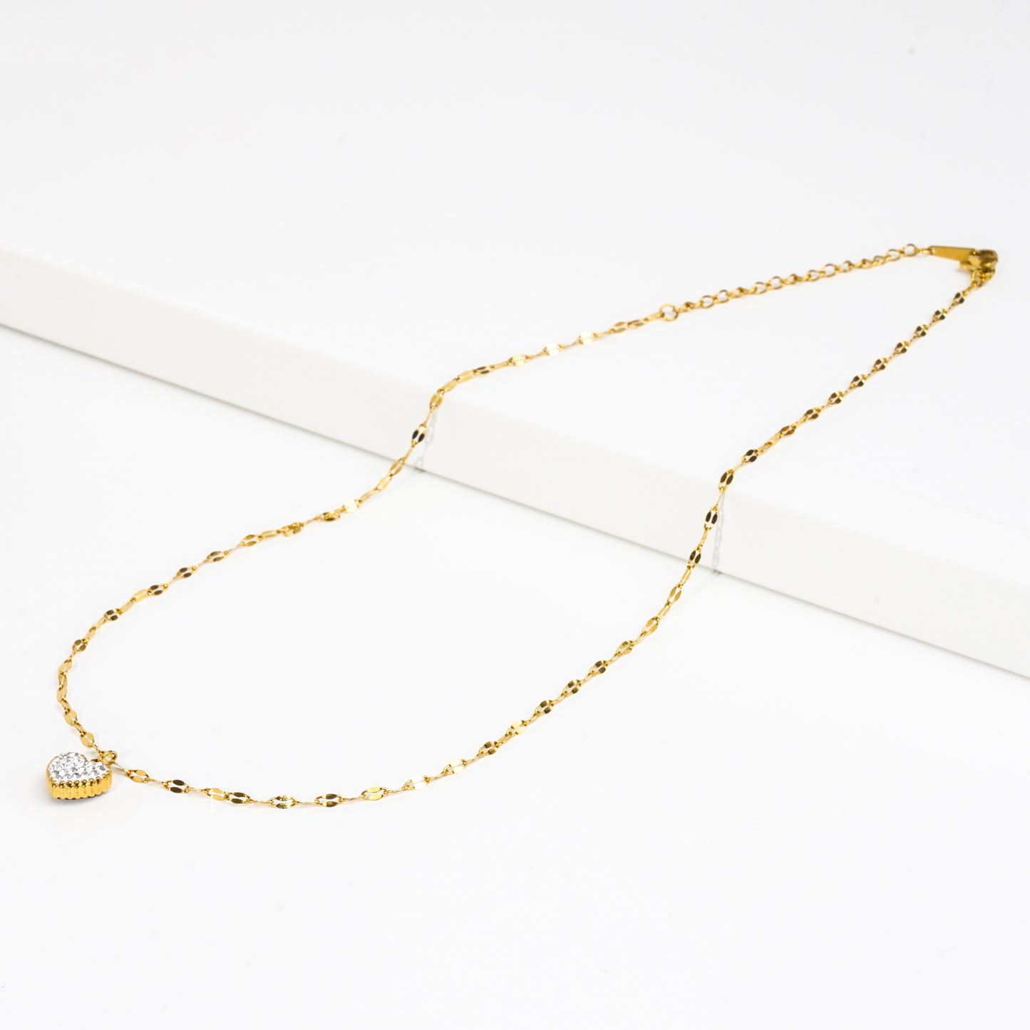 Raine Double Sided Heart Necklace