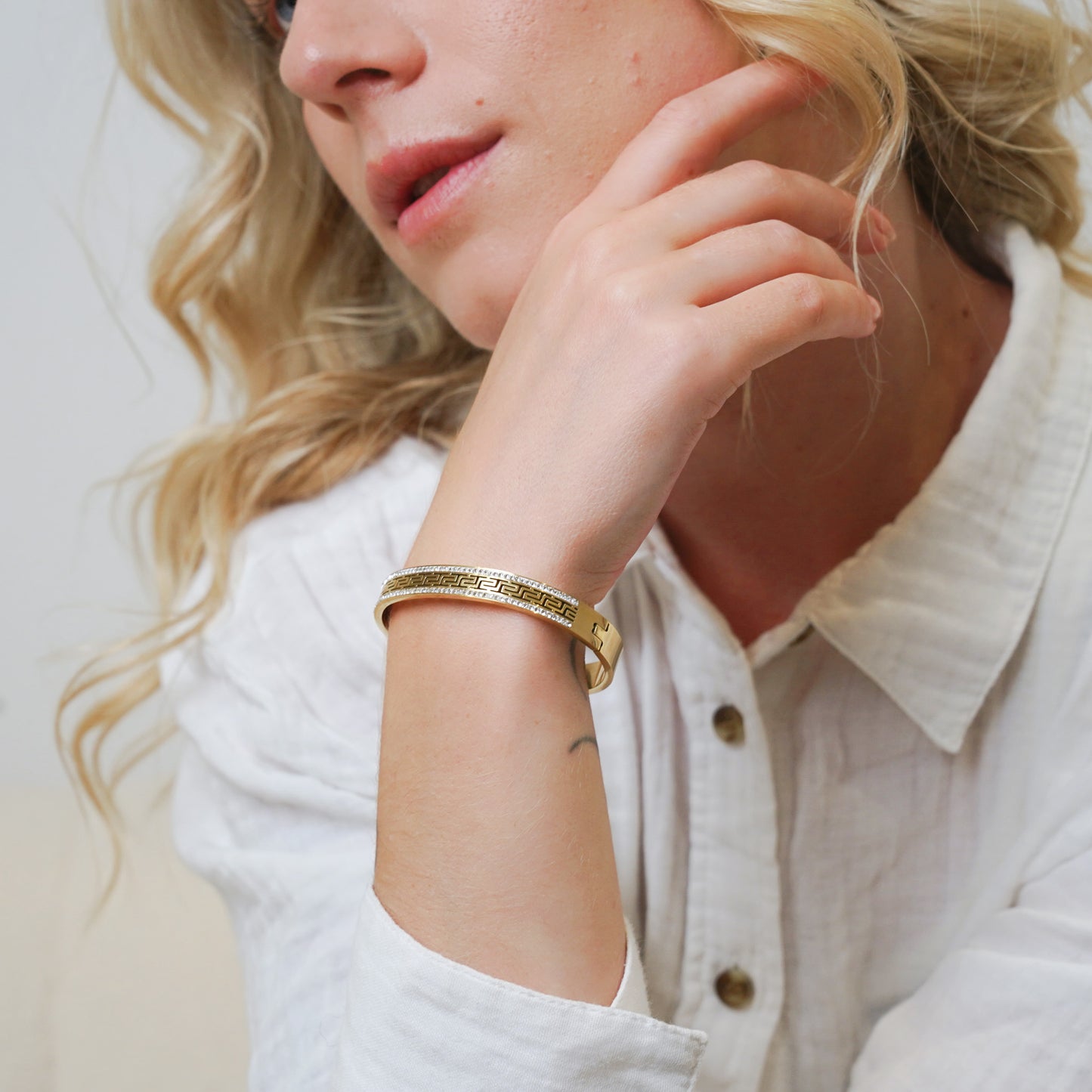 Forever CZ Bangle
