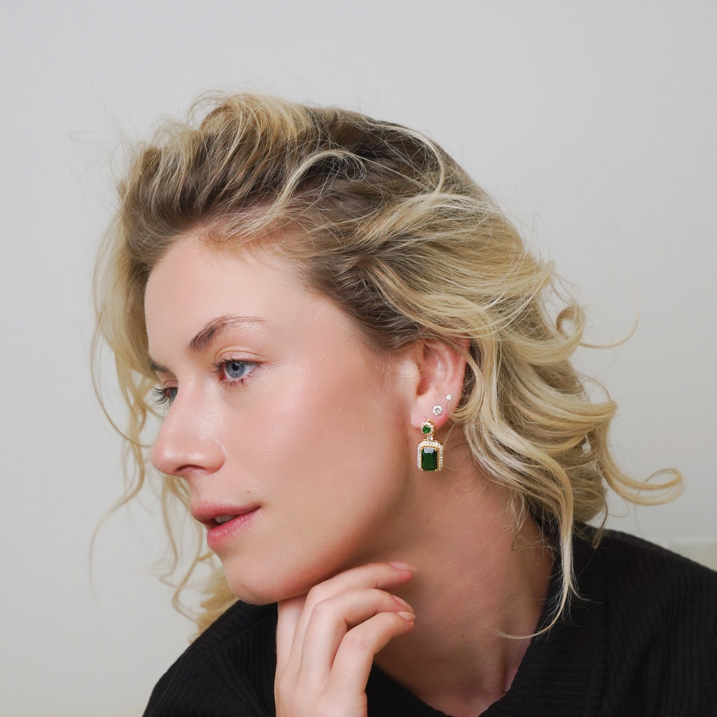 Emerald Earrings