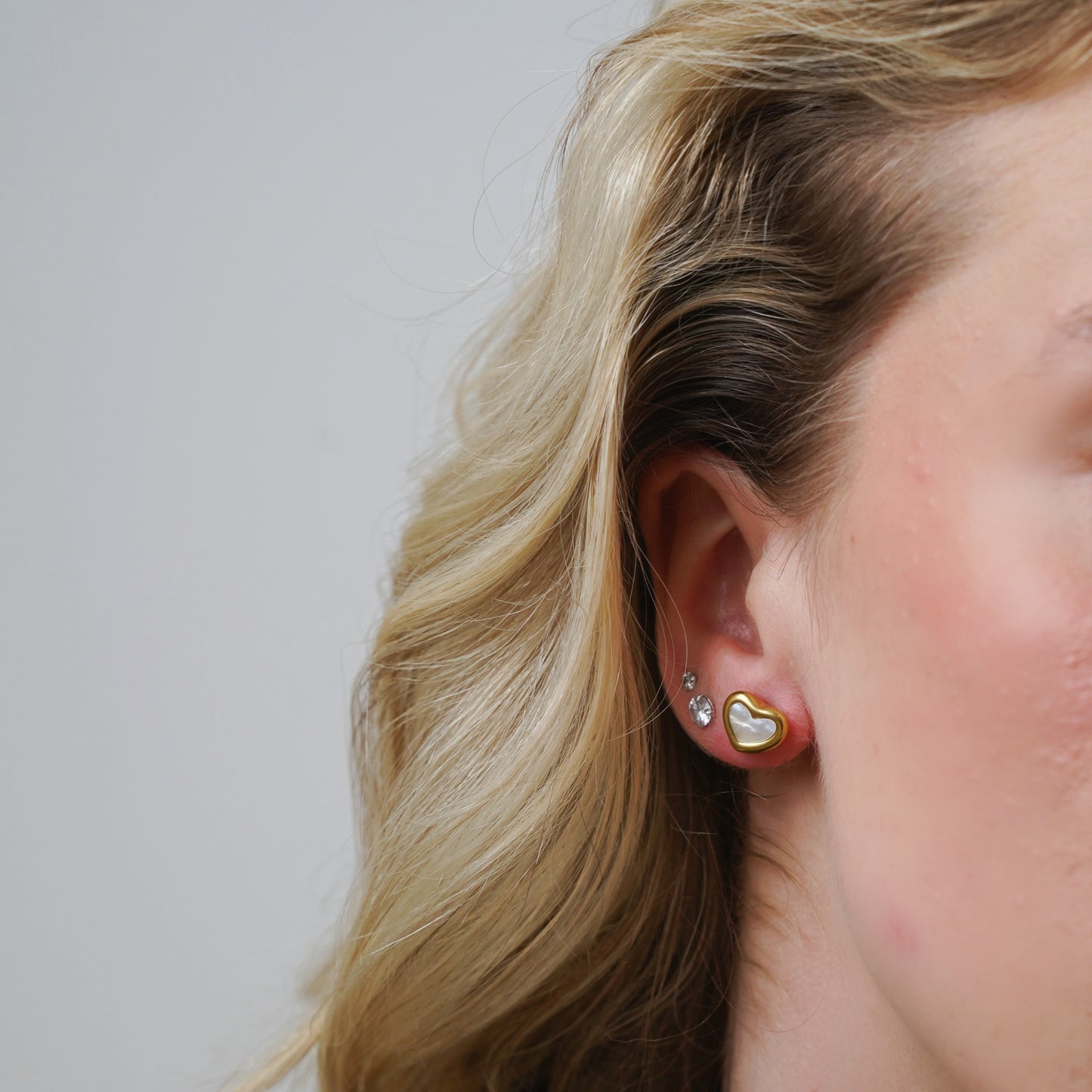 Affection Heart Studs