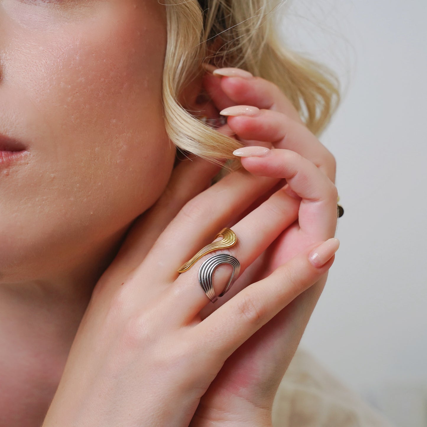 Keisha Statement Thumb Ring