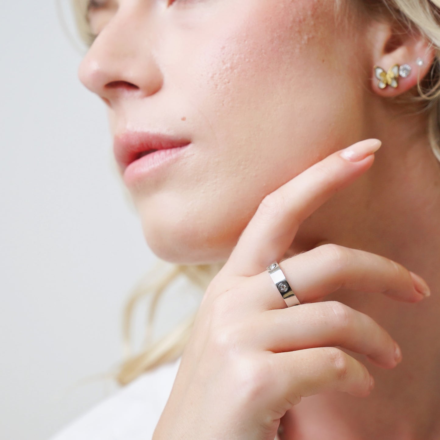 Noura Diamond Ring Band
