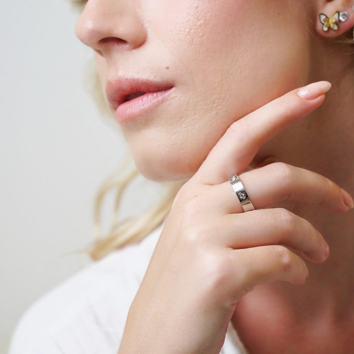 Noura Diamond Ring Band