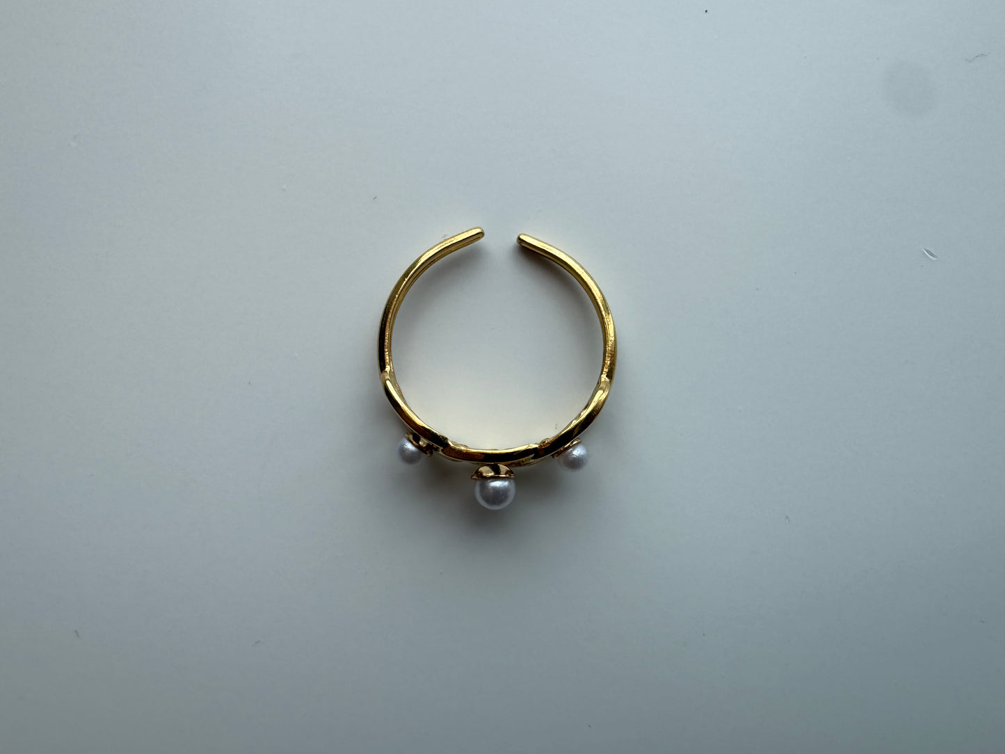 Pearl Link Ring