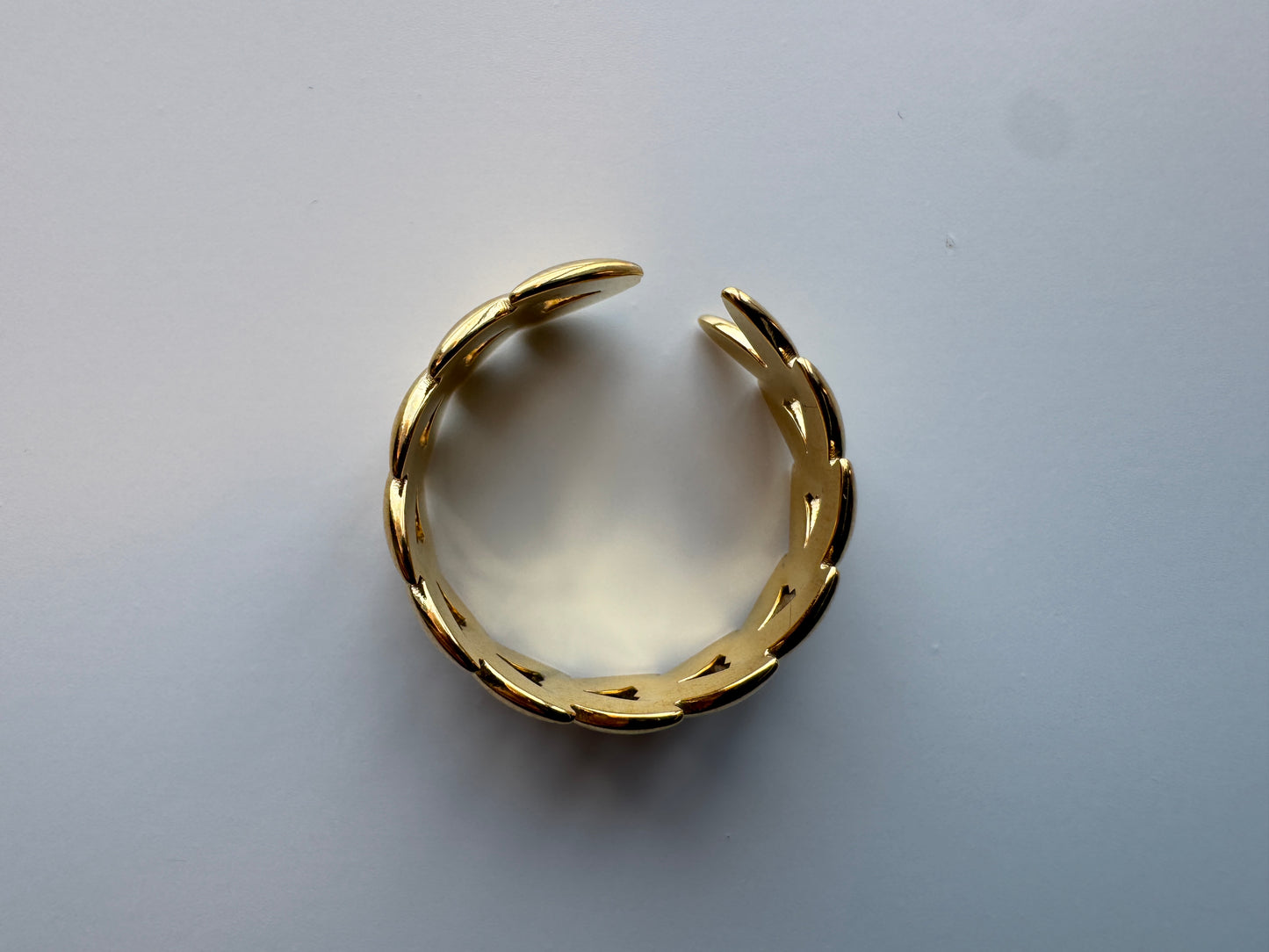 Feather Chuncky Ring