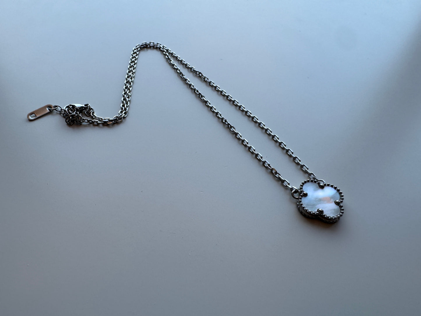 Collier Hope Four Clover (argent)