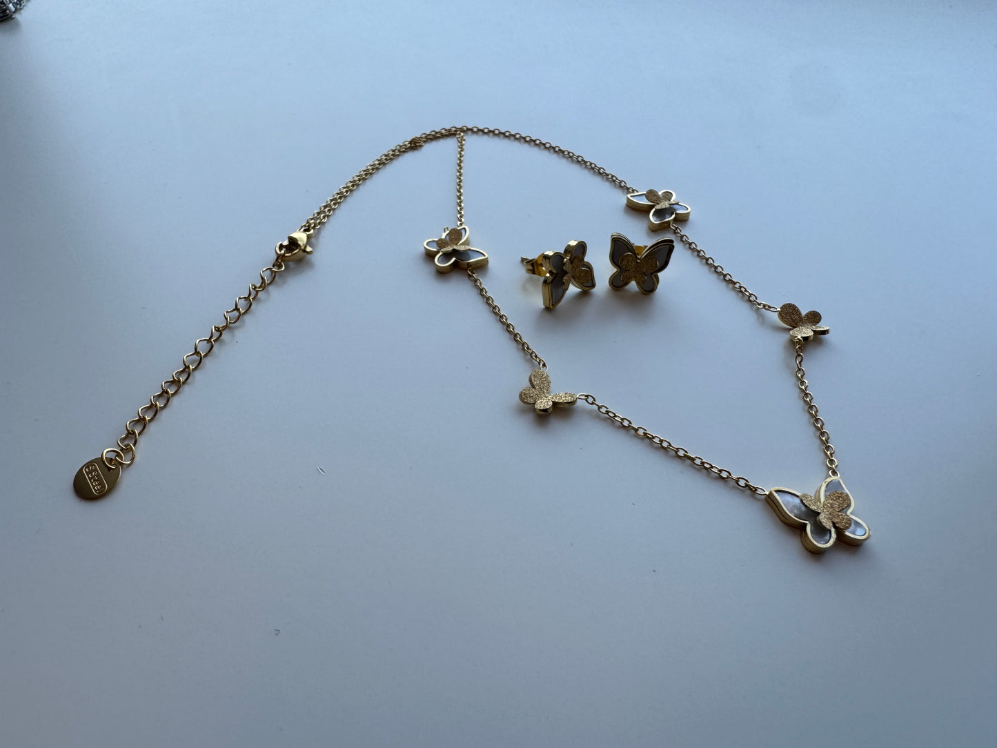 Bumblebee Butterfuly Necklace