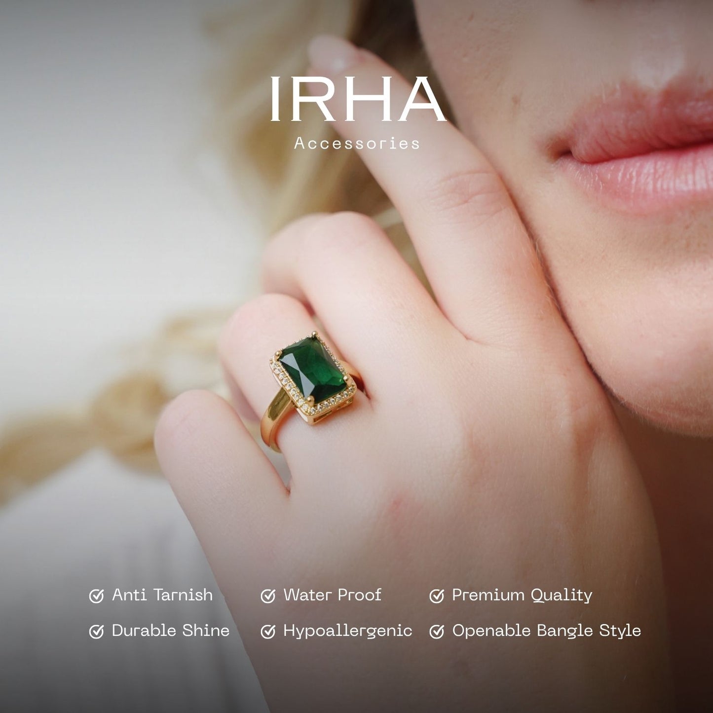 Ani Emerald Ring