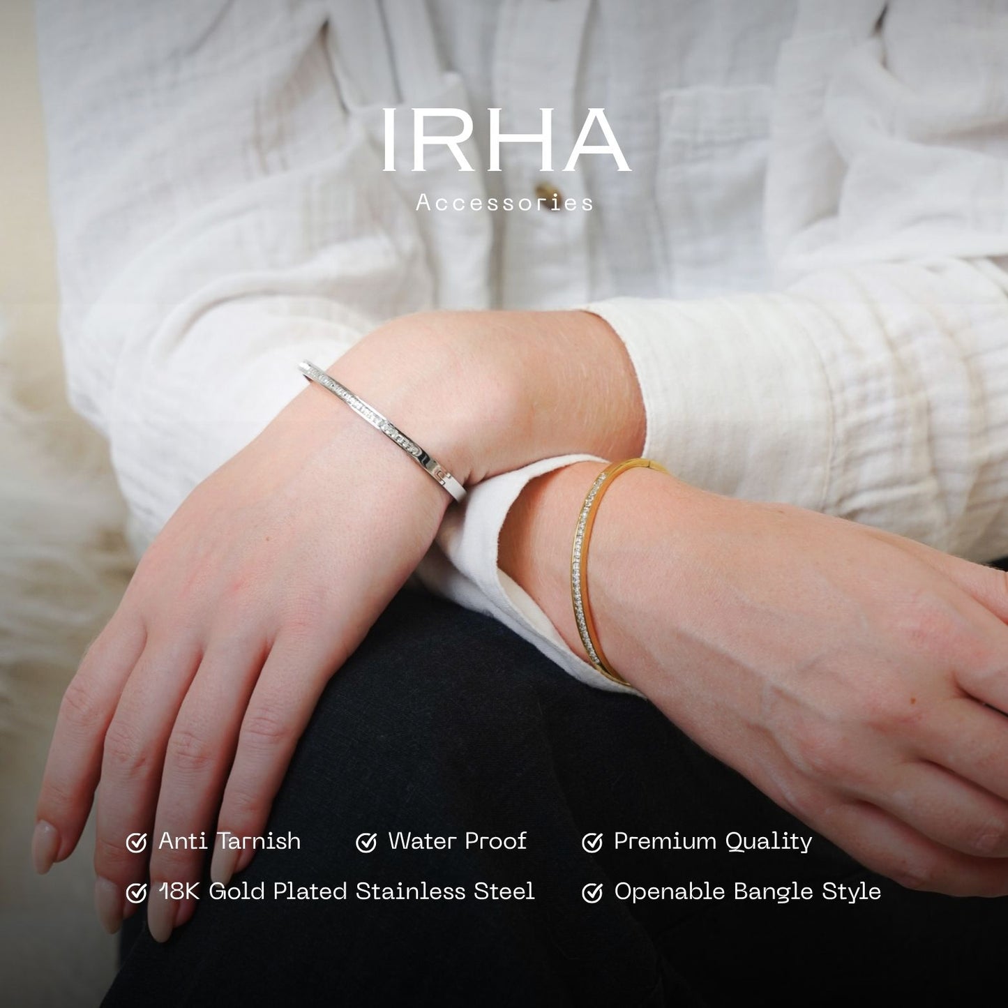 Lyla Classic Diamond Bangle
