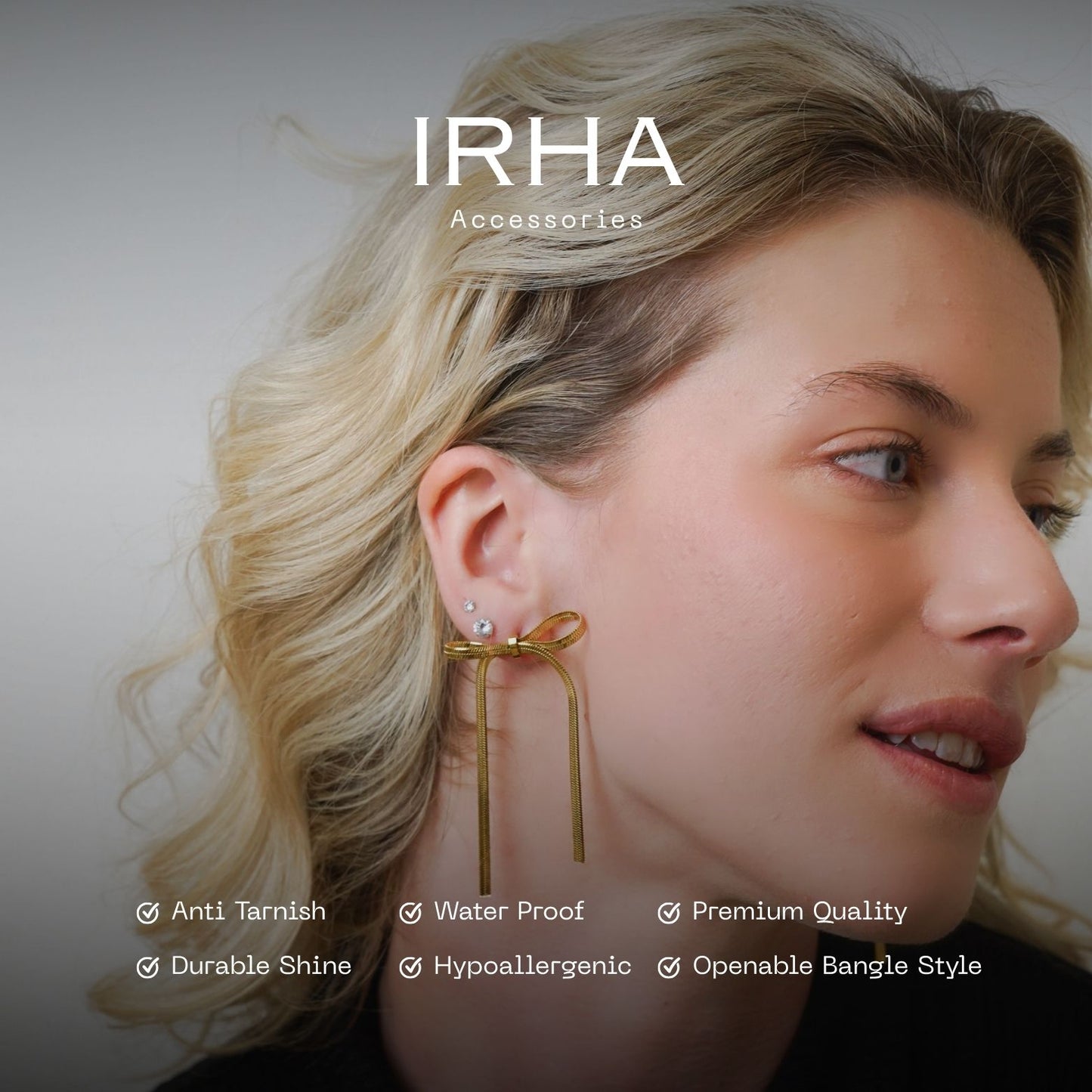 Nova Bow Earrings