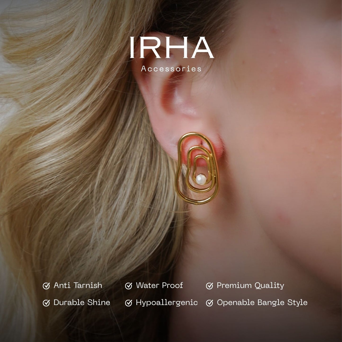 Pearl Maze Earrings