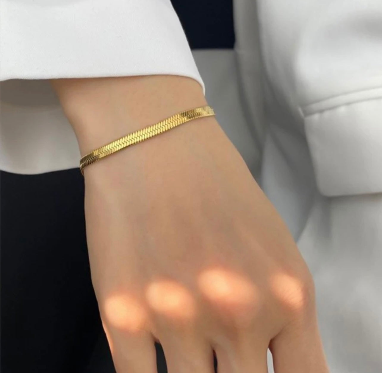 Pulsera de serpiente de espiga