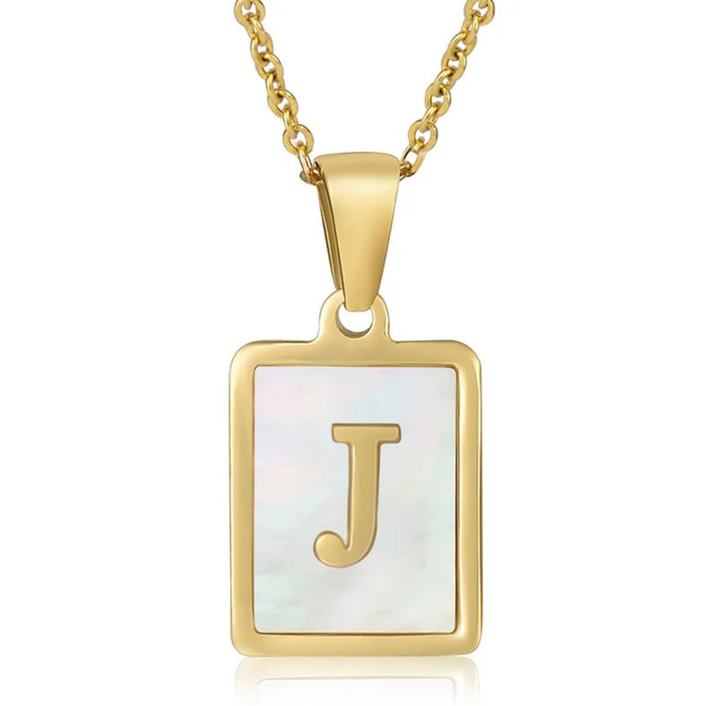 Initial Necklaces