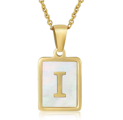 Initial Necklaces