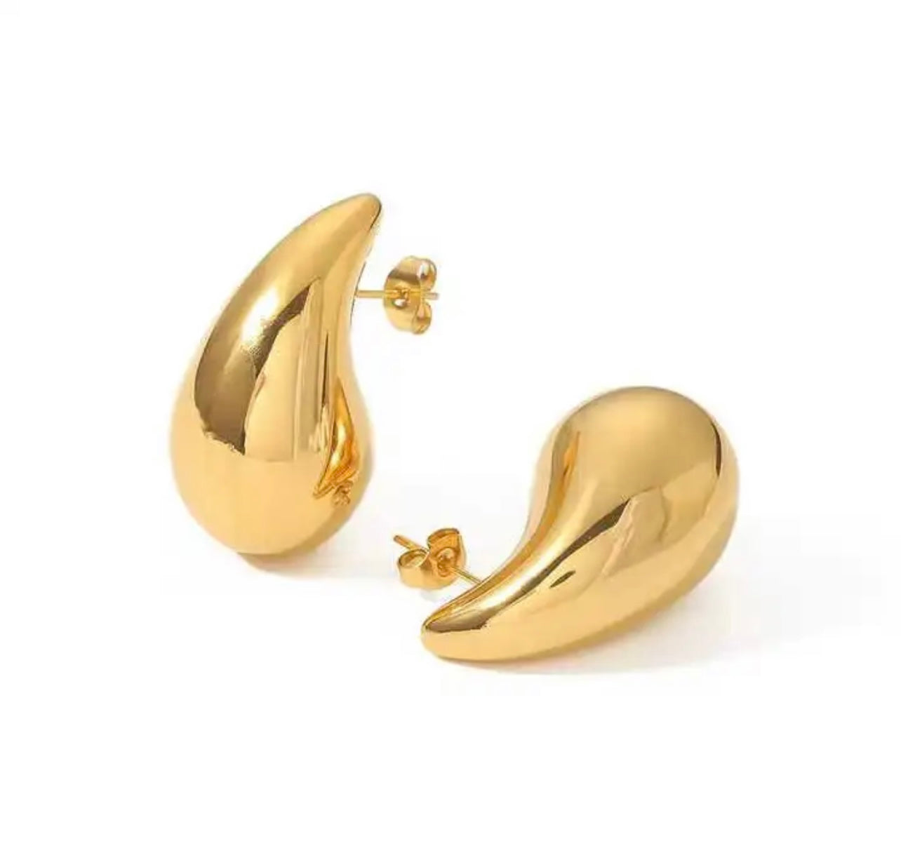 Boucles d'oreilles gouttes d'eau
