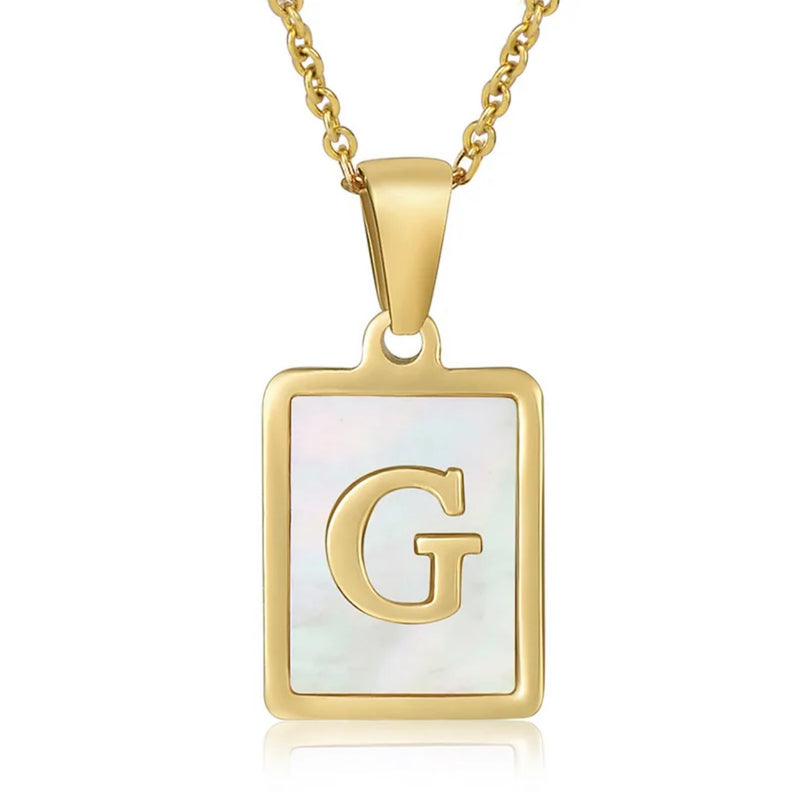 Initial Necklaces