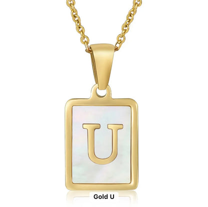 Initial Necklaces