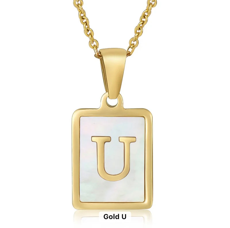 Initial Necklaces
