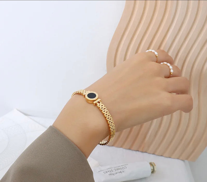 Eli Black Bangle