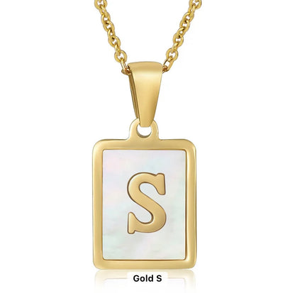 Initial Necklaces