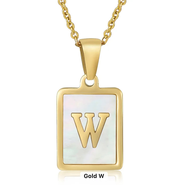 Initial Necklaces