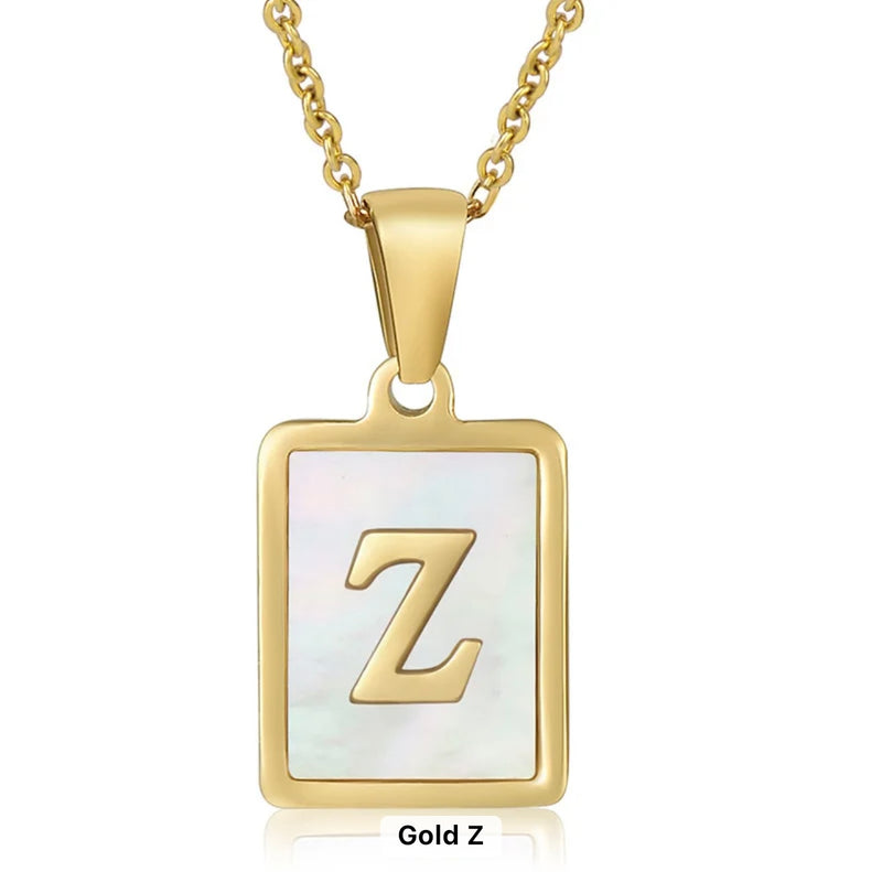 Initial Necklaces