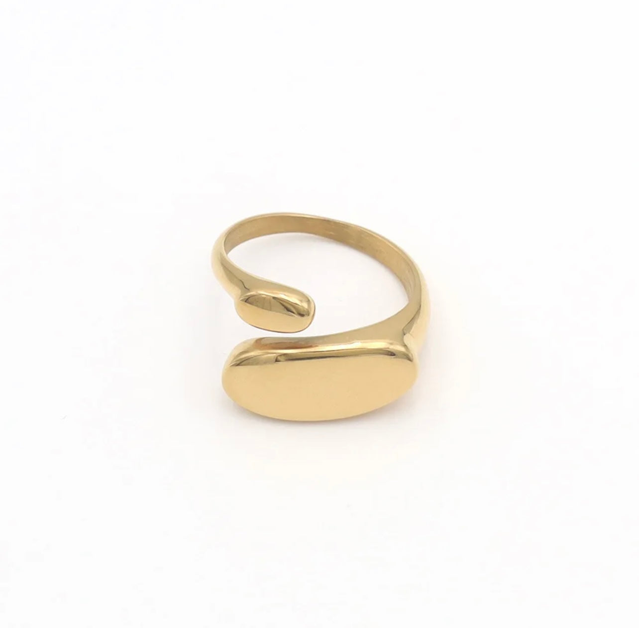 Bague en or ajustable