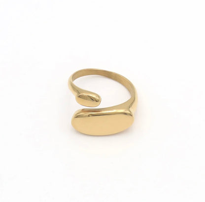 Bague en or ajustable
