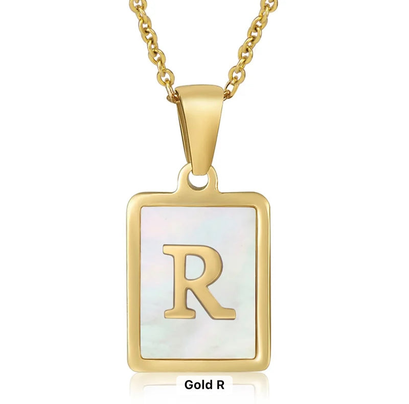 Initial Necklaces