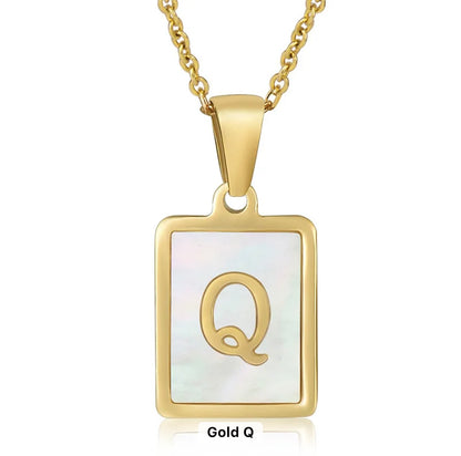 Initial Necklaces