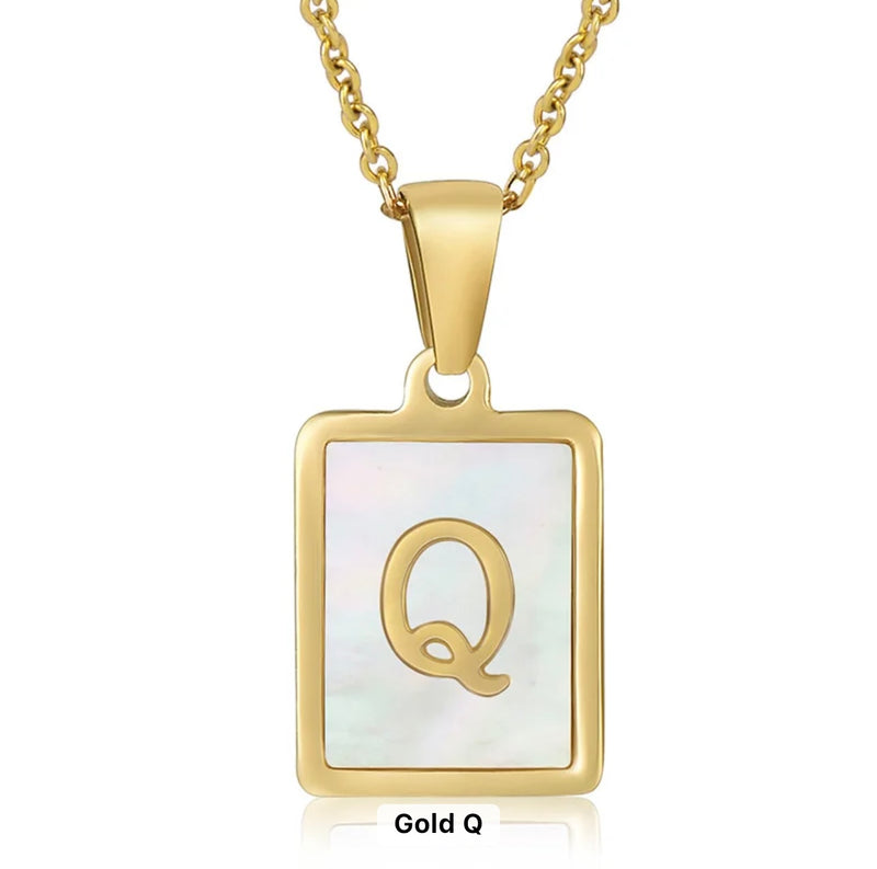 Initial Necklaces