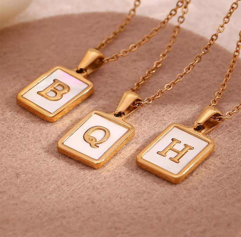 Initial Necklaces