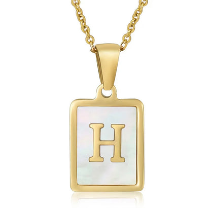 Initial Necklaces