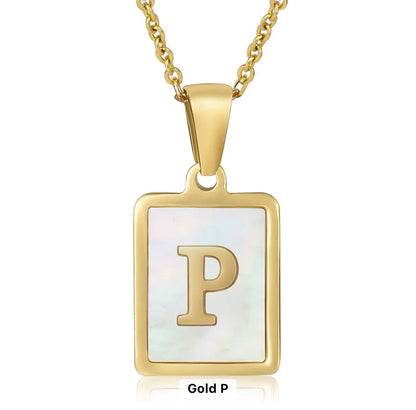 Initial Necklaces