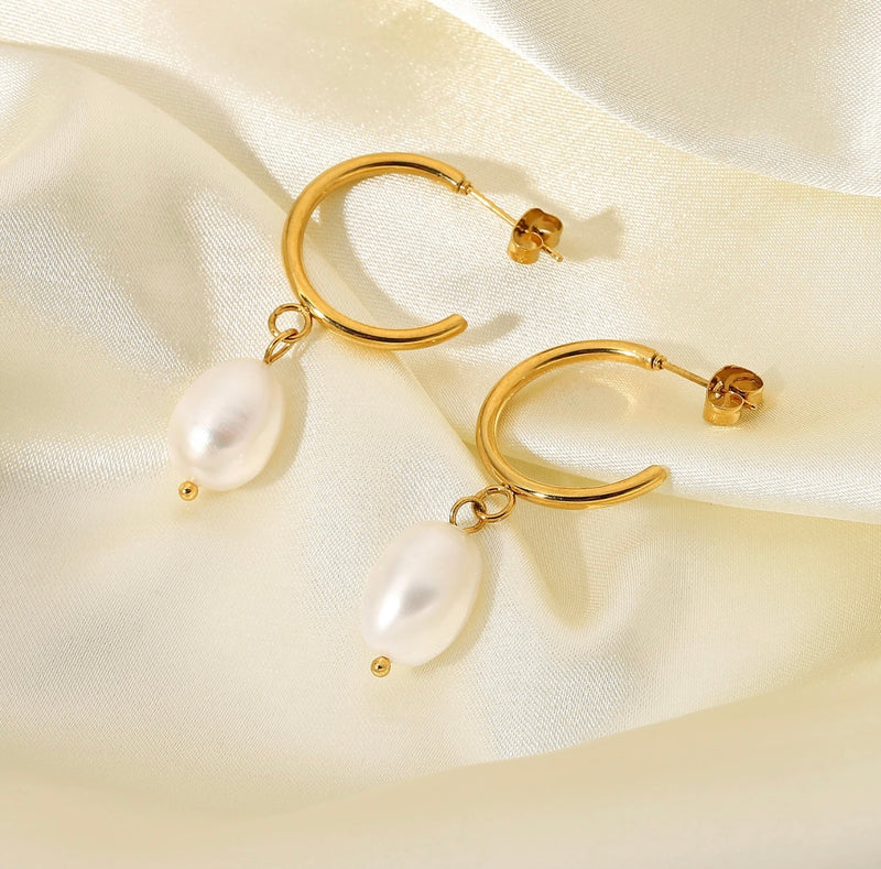 Lana Pearls Earring