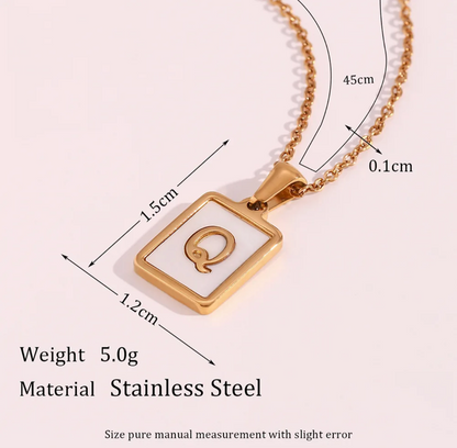 Initial Necklaces