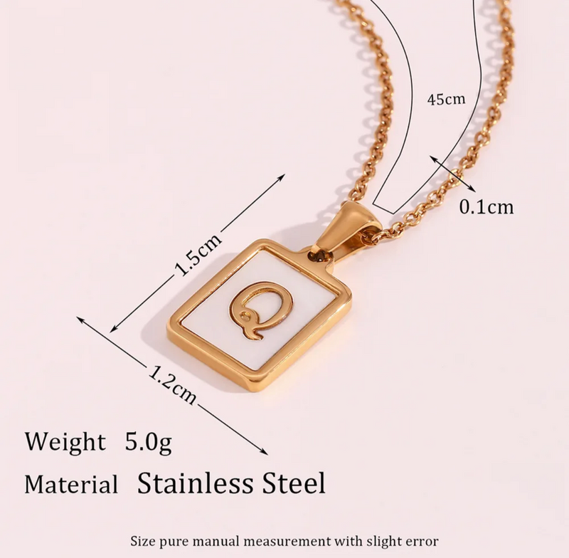 Initial Necklaces