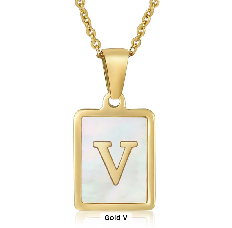 Initial Necklaces