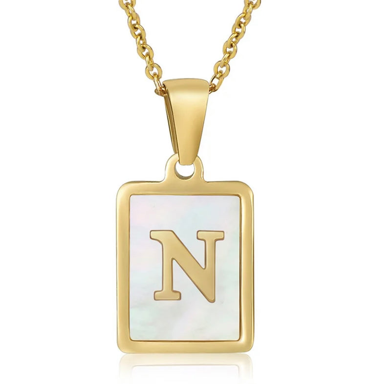 Initial Necklaces