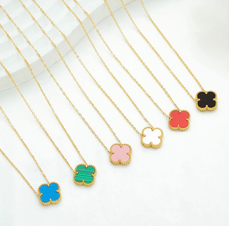 Collier Hope Four Clover (or)