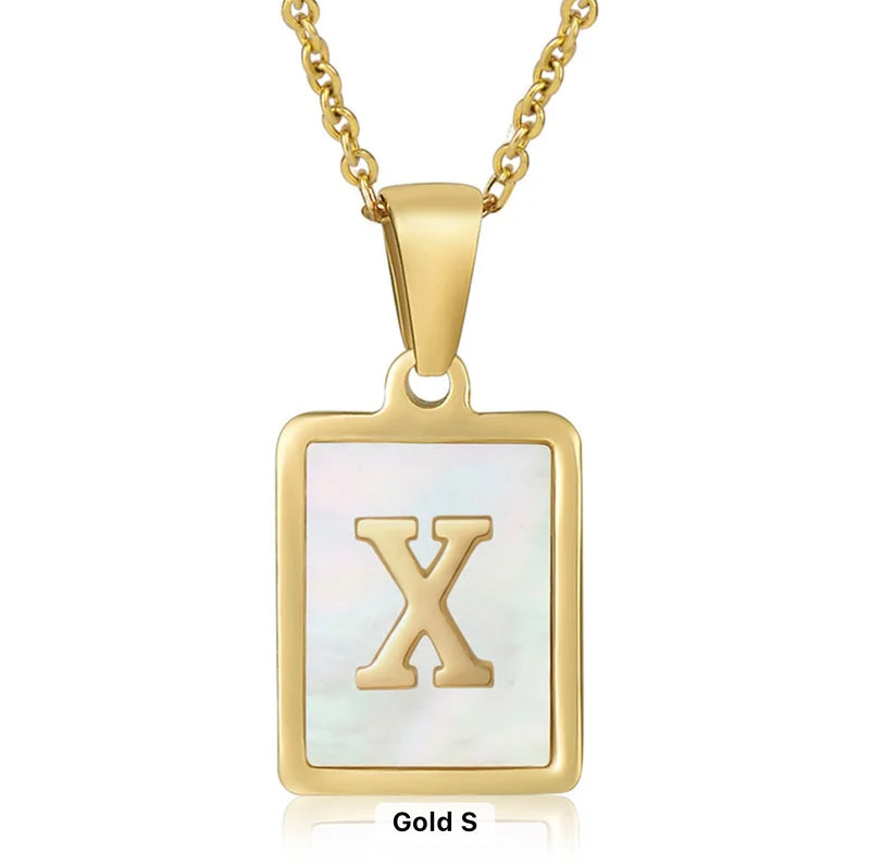 Initial Necklaces