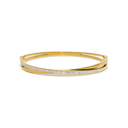 Lune Twisted Bangle