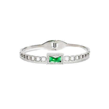 Ani Emerald Bangle