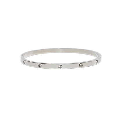 Emma Gold Diamond Bangle