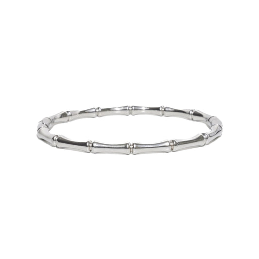 Bamboo Bangle Silver & Gold